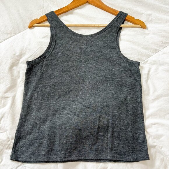 Fifth Sun USA Flag America Graphic Tank Top Gray Women’s Size Small - Picture 4 of 4